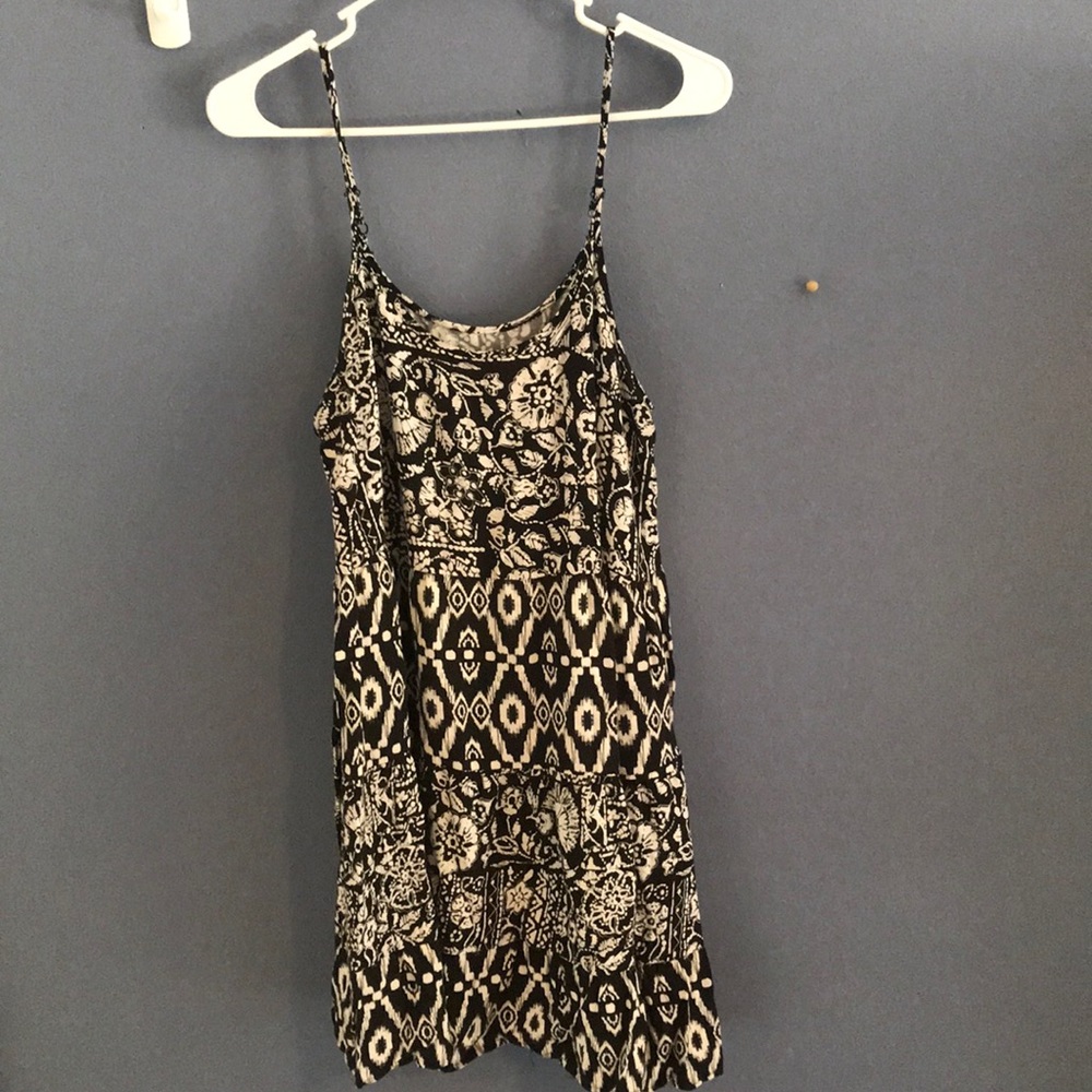 Black and white sundress